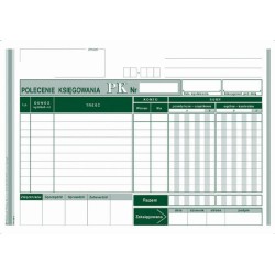 Polecenie Księgowania A4 439-1 offset MiP